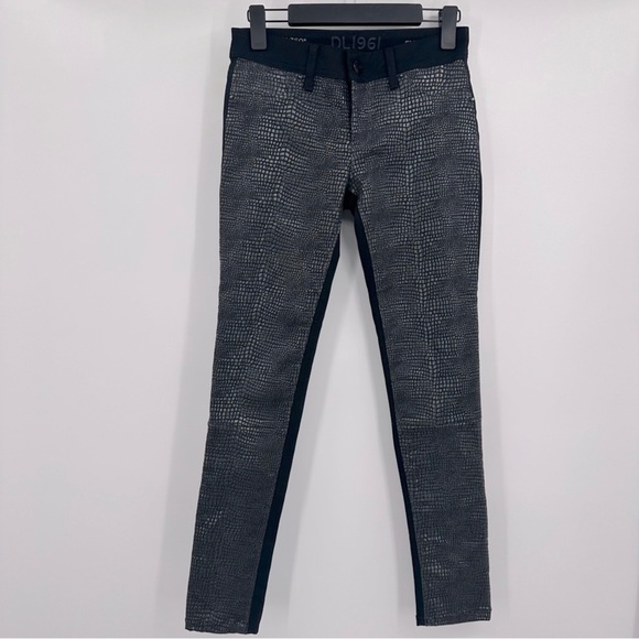 DL1961 Emma Leggings Women’s Size 27 4WAY Stretch Python Print Jeans Pants - Picture 5 of 16